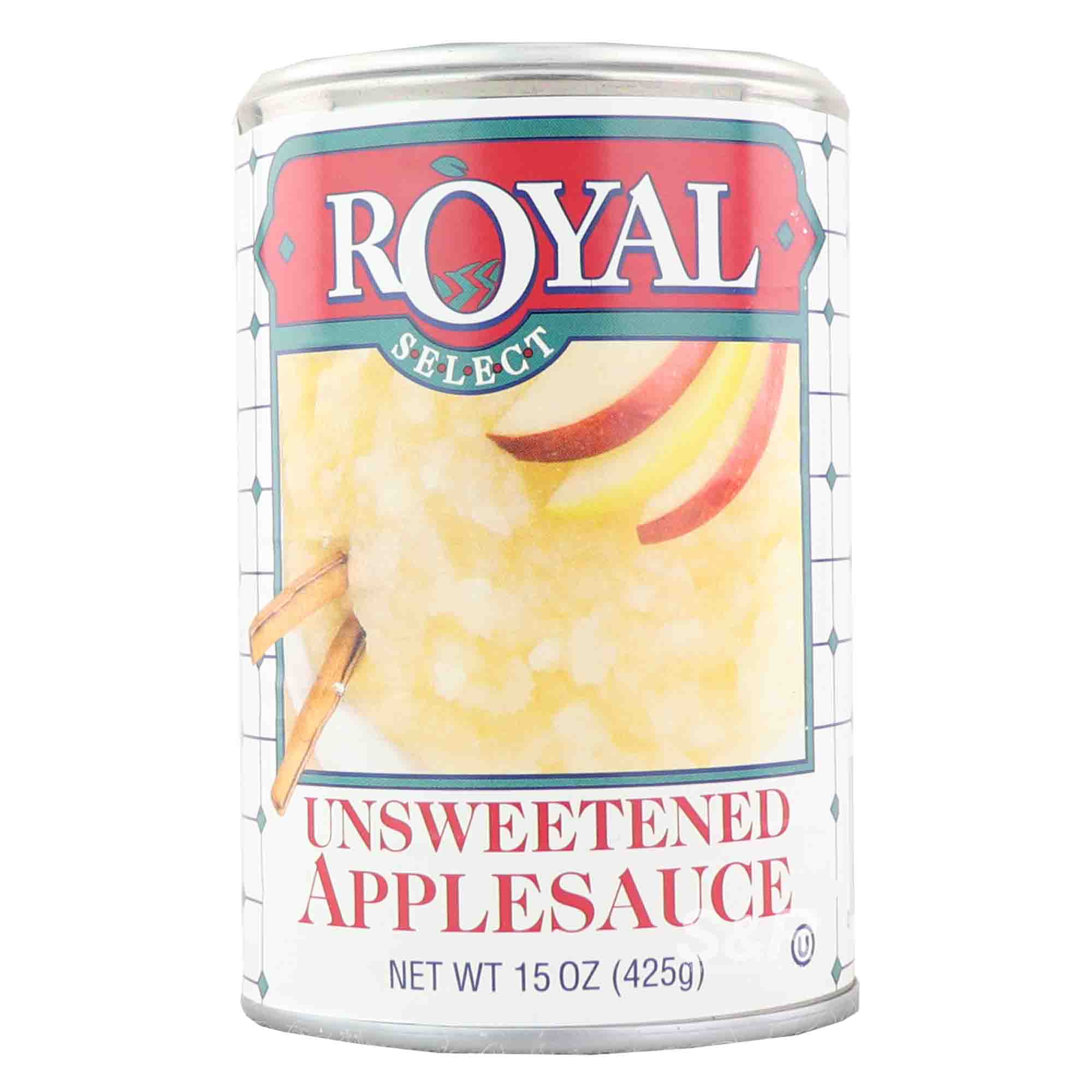 Royal Select Unsweetened Applesauce 425g Royal Select Unsweetened Applesauce 425g